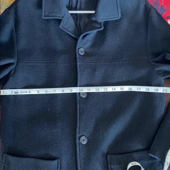 Geoffrey Beene Black Wool Blazer Size XS - Picture 9 of 10